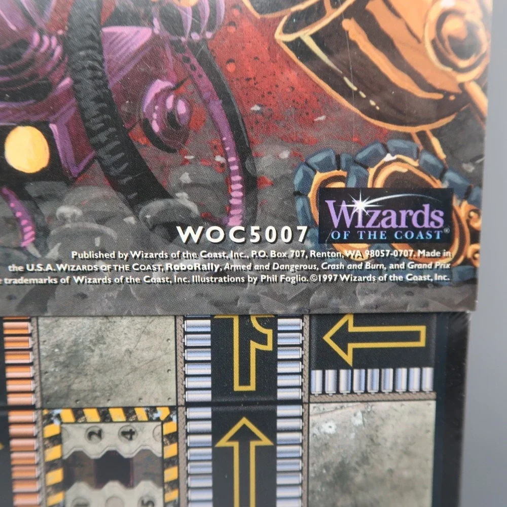 Robo Rally Grand Prix WOC5007 Wizards Of The Coast Factory Sealed Expansion pack